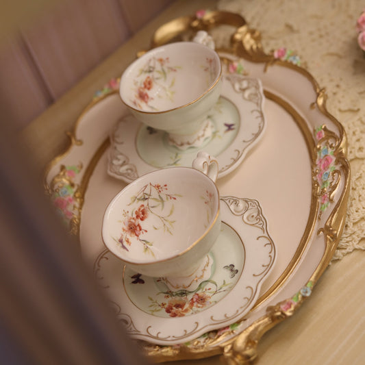 Set of 6 Coffee Cup with saucer