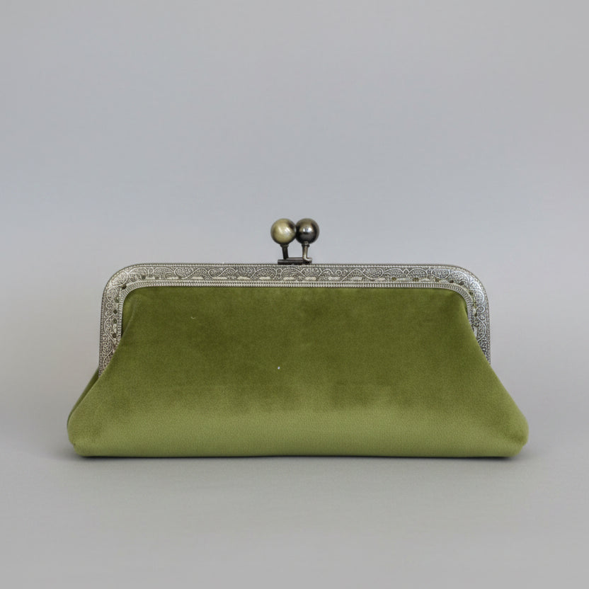 Handmade Velvet Clutch