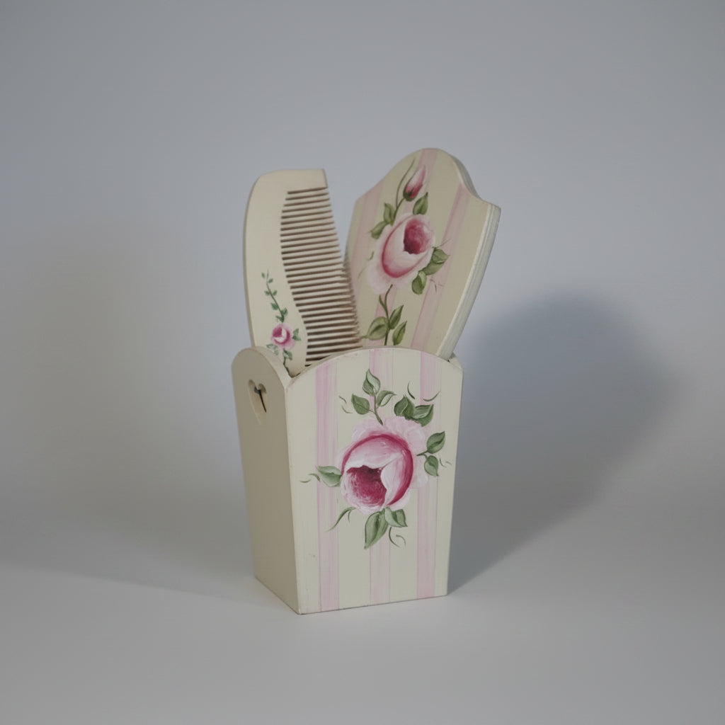 Hand Painted Mirror Set