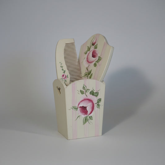 Hand Painted Mirror Set