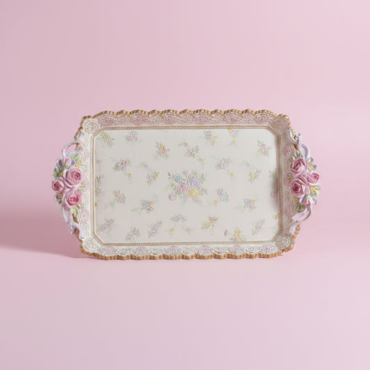 Hand painted tray