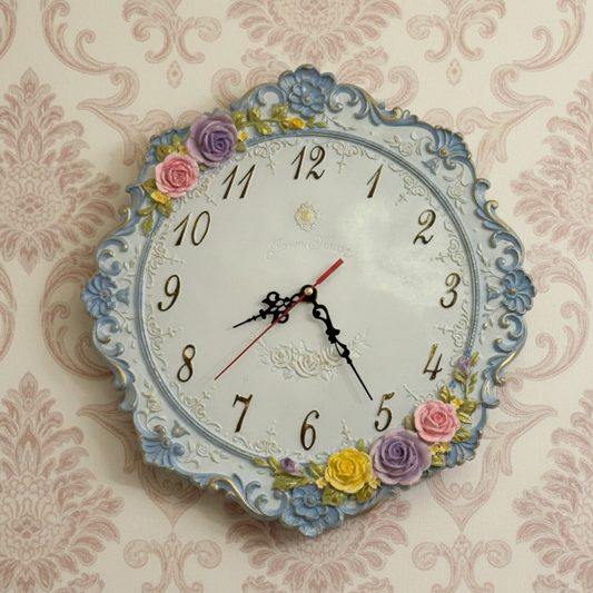 Hand Painted wall clock
