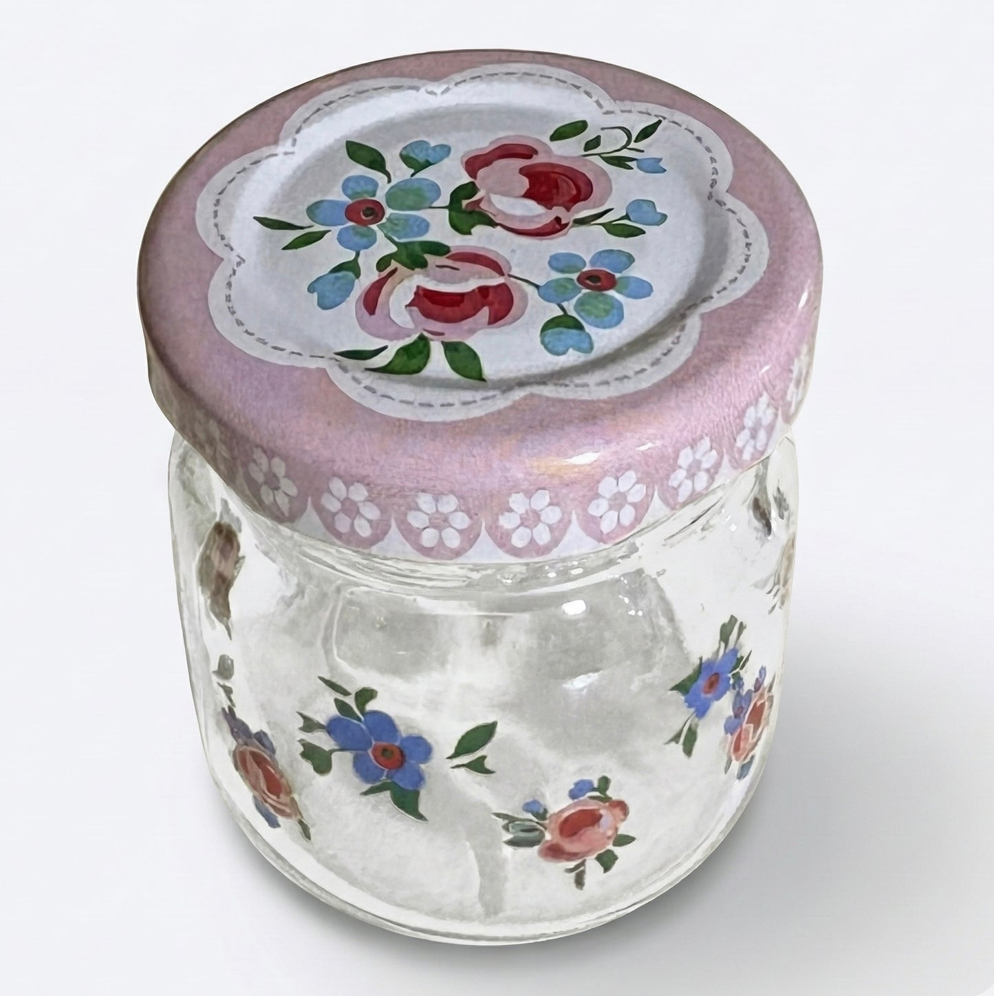 Mini floral jar