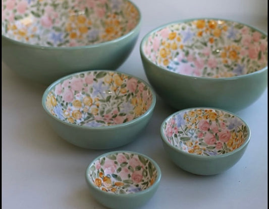Hand Painted Ceramic Bowl