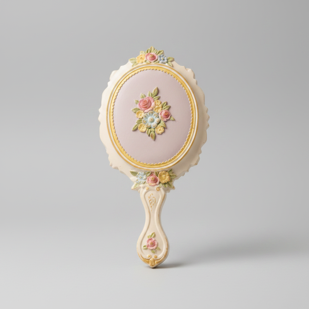 Hand painted mirror