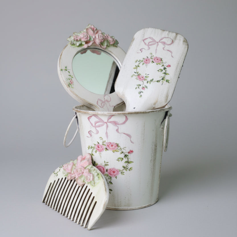 Mirror & Hair Brush Set