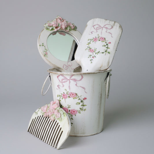 Mirror & Hair Brush Set