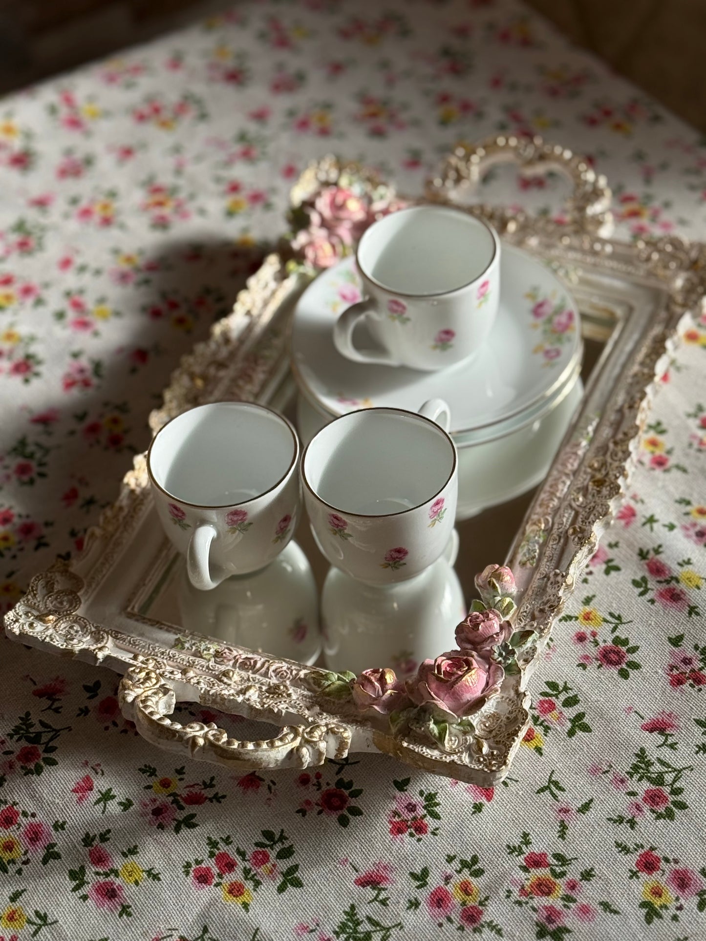Floral Coffee Cups