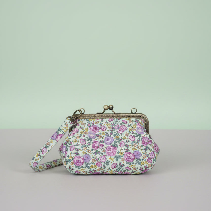 Handmade Floral Fabric Purse
