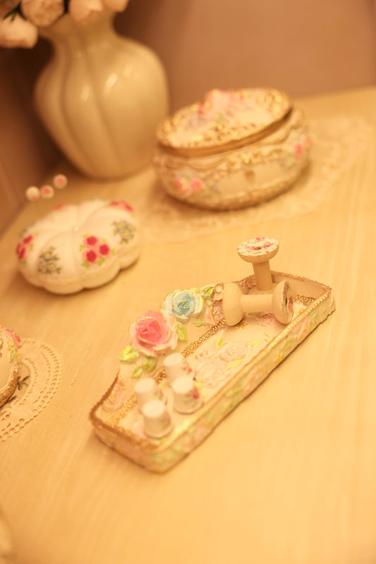 Mini jewelry resin tray