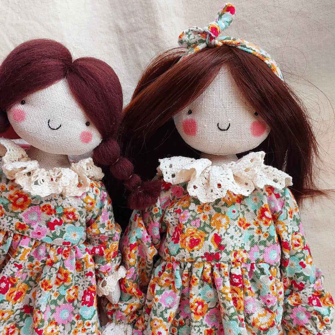 Mother & Daughter Doll Set