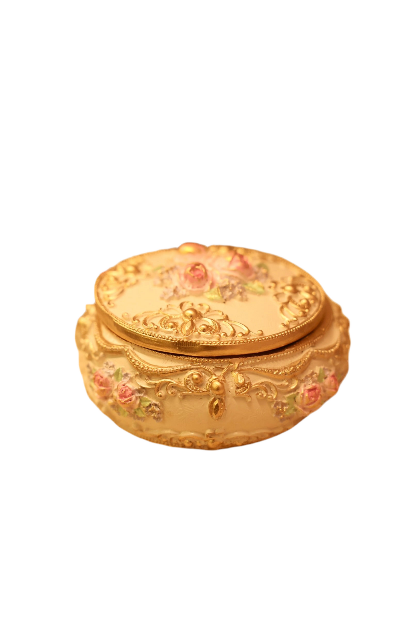 Hand painted vintage Box
