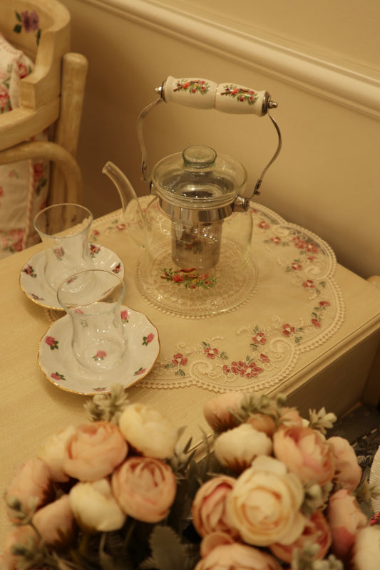 tea plates set of 6 pcs