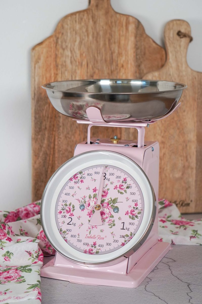 Retro kitchen scale Bella pink 3KG