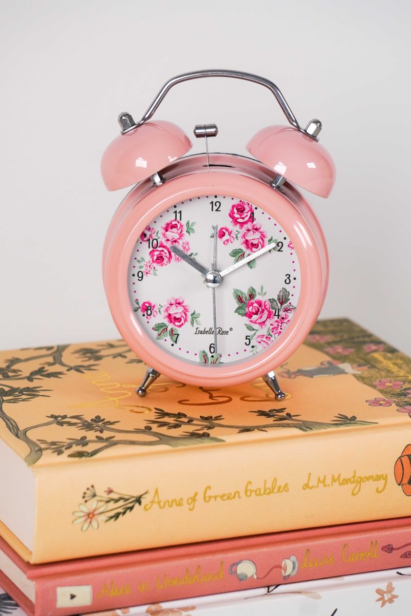 Retro alarm clock Lucy 12×9 cm Isabelle Rose