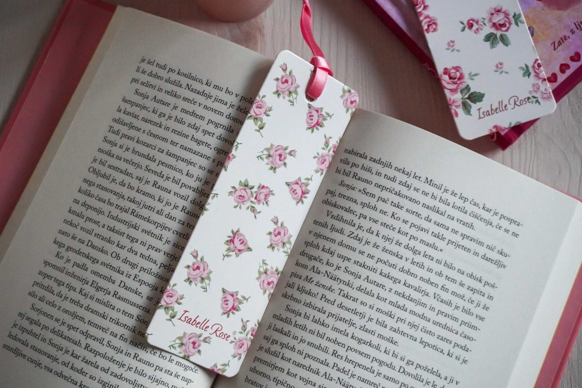 Bookmark Vintage 15 cm Isabelle Rose