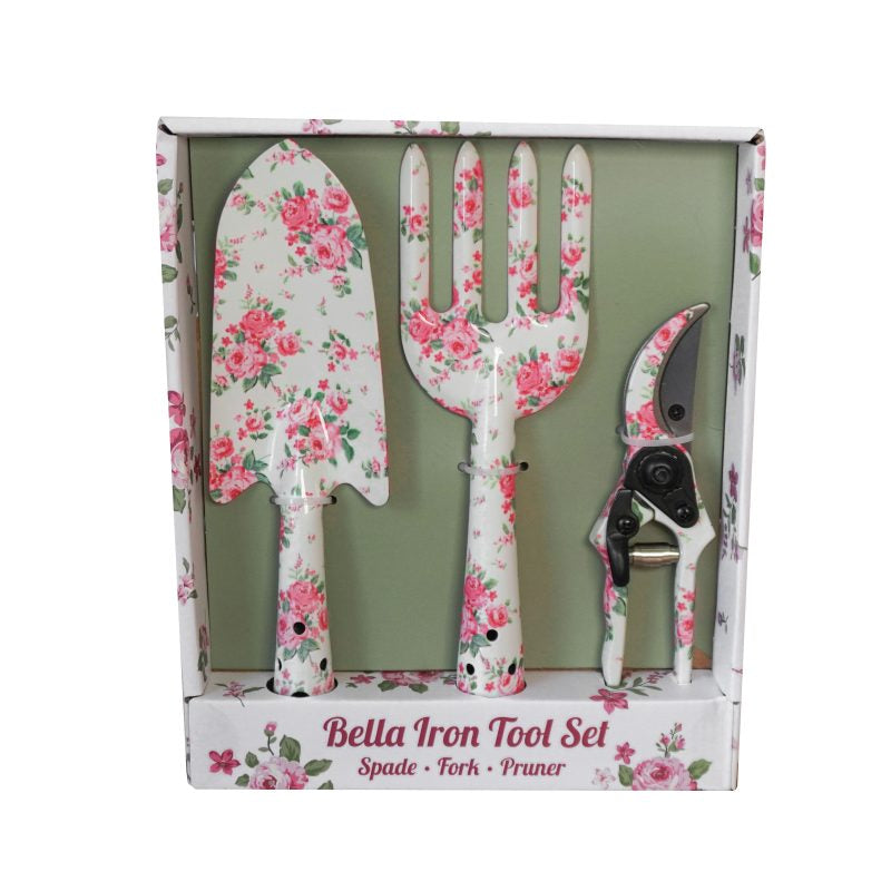 Bella garden tool set of 3 pieces Isabelle Rose
