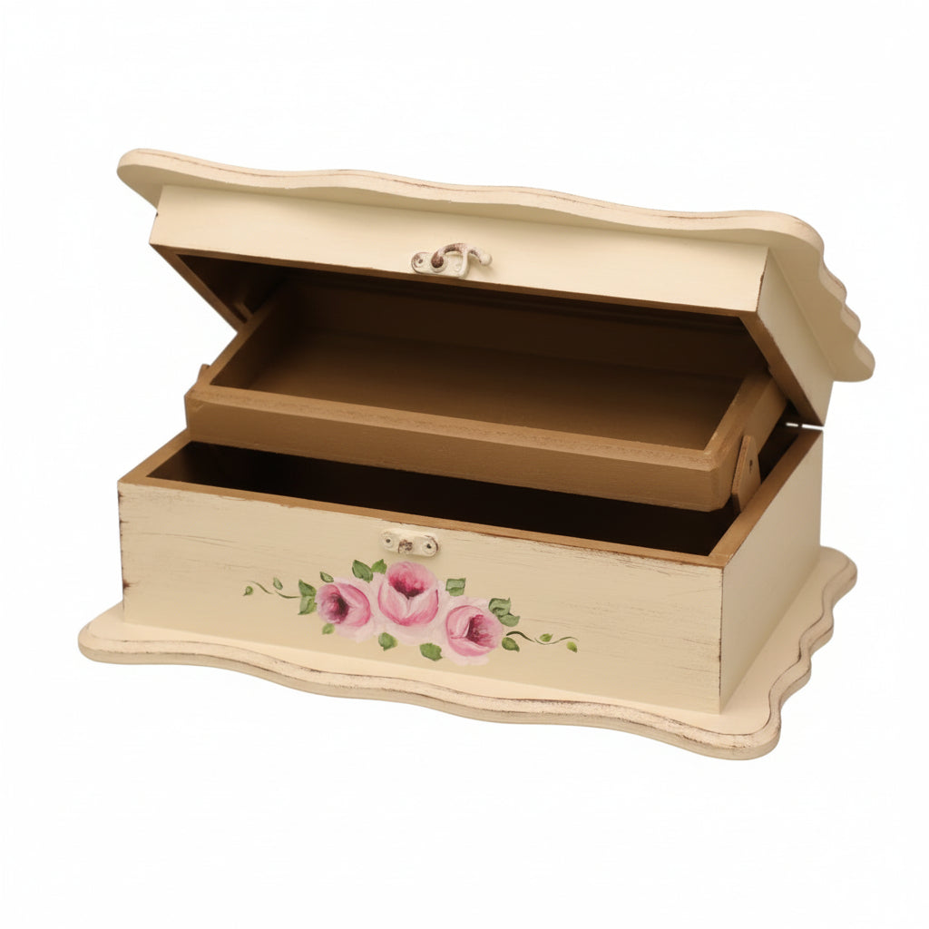 Wooden Sewing Box