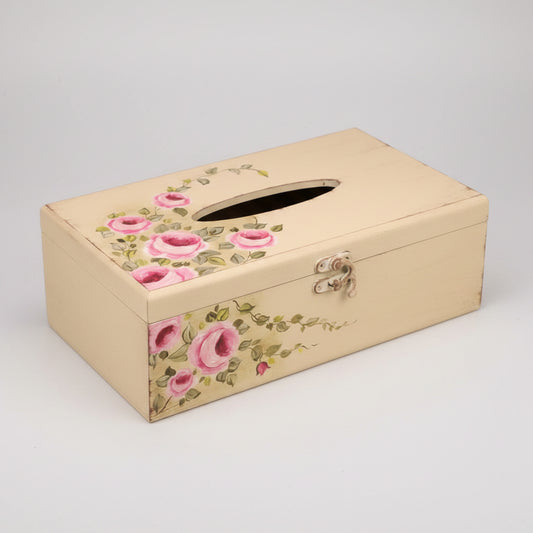 Handcrafted wooden Tissue Box