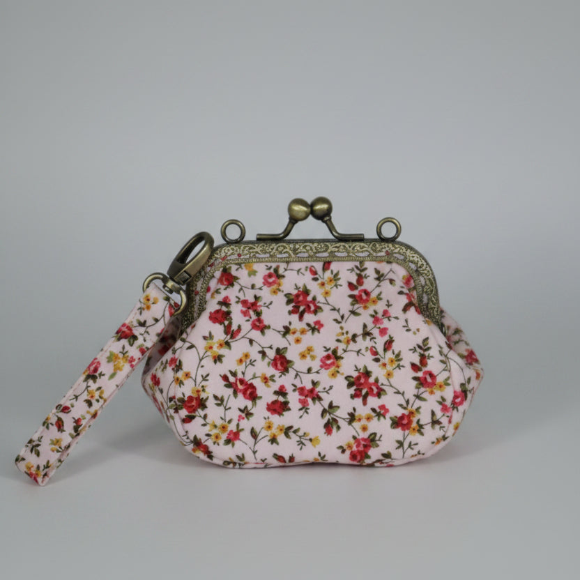 Handmade Floral Fabric Purse