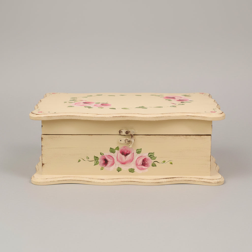 Wooden Sewing Box