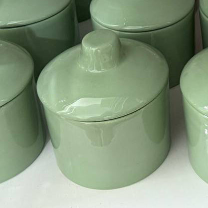 Hand Painted Ceramic sugar pot