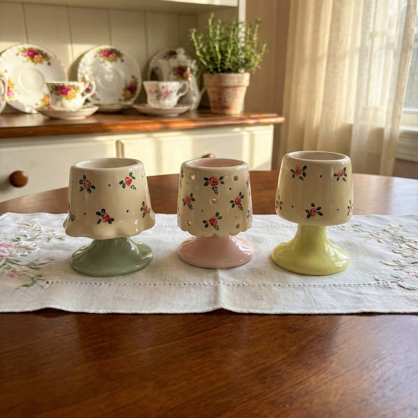 Ceramic Mini Candle Holder