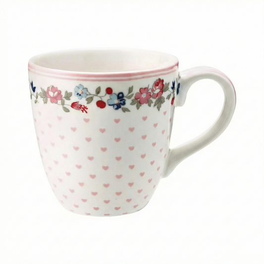 GreenGate Kids Mug Ruby Petit White