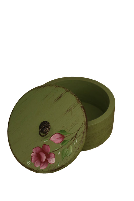 Green round box