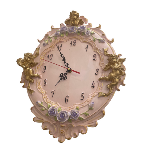 Hand Painted wall clock 40 cm