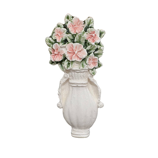 Floral Magnet flowers vase 10 cm