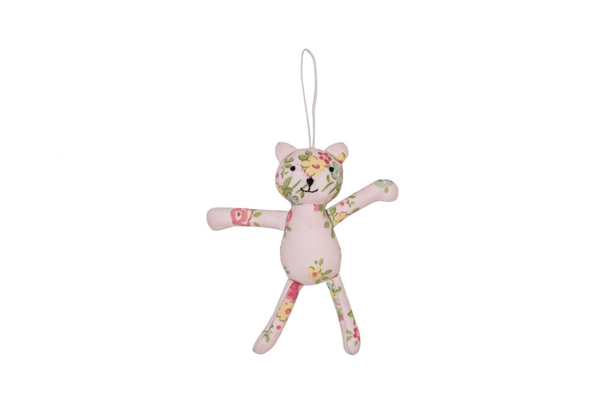 Textile teddy bear Abby 16 cm Isabelle Rose