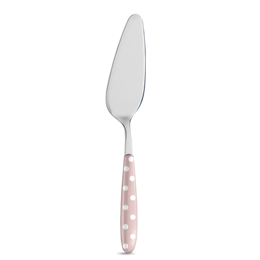 Cake server pink with dots 25 cm Isabelle Rose