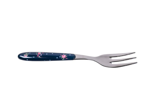 Small fork Bella blue 14 cm Isabelle Rose