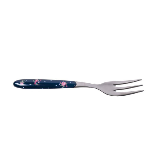 Small fork Bella blue 14 cm Isabelle Rose