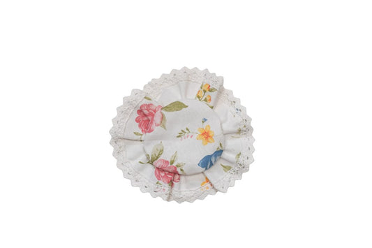 Textile jar cover English Garden 8 cm Isabelle Rose