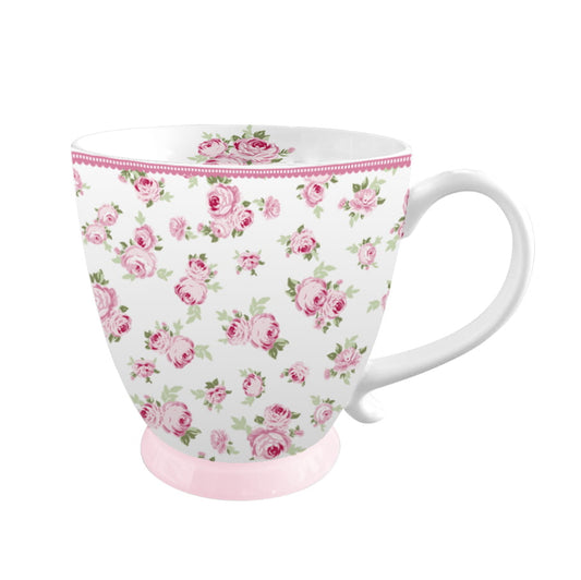 Porcelain mug Tiny flowers 430 ml Isabelle Rose