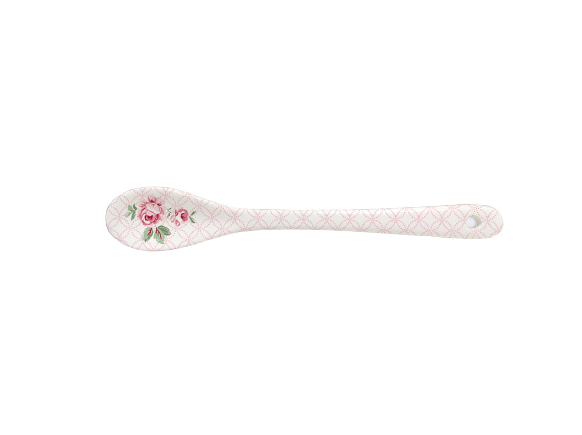 Porcelain spoon Lucy pink 13,5 cm Isabelle Rose