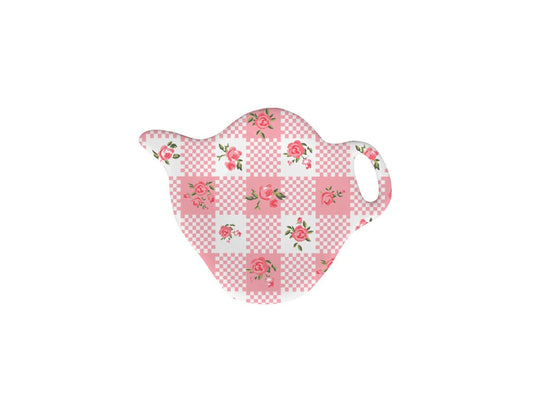 Porcelain tea bag holder Holly Isabelle Rose