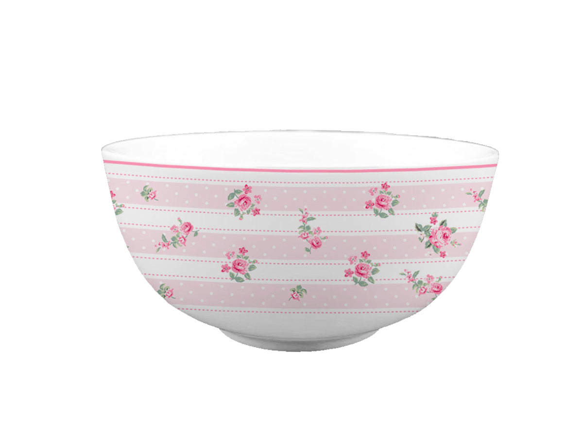 Porcelain bowl Bella stripes 400 ml Isabelle Rose