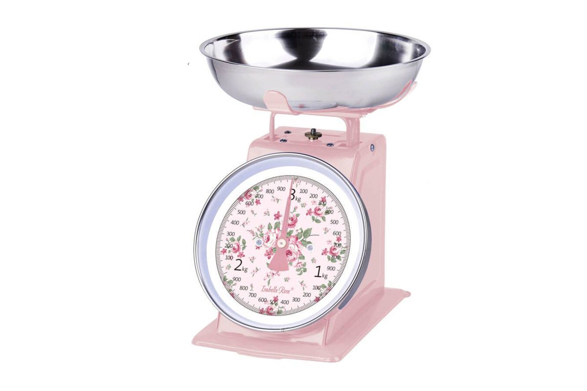 Retro kitchen scale Bella pink 3KG