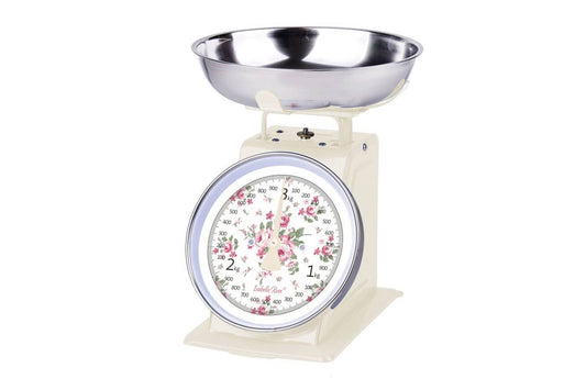 Retro kitchen scale Bella beige 3KG