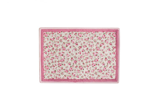 Quilted table mat Tiny flowers 33×48 cm Isabelle Rose