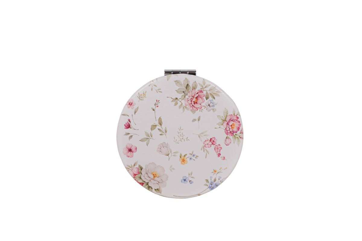 Pocket mirror English Garden 8 cm Isabelle Rose