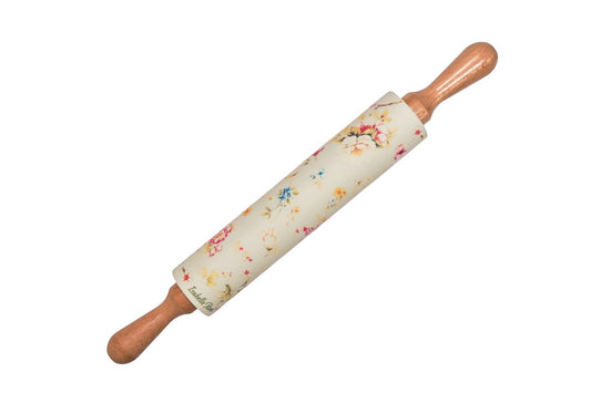 Silicone rolling pin English Garden 43 cm Isabelle Rose