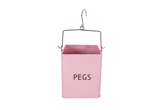 Pink pegs box 13,5×13,5×15,5 cm Isabelle Rose