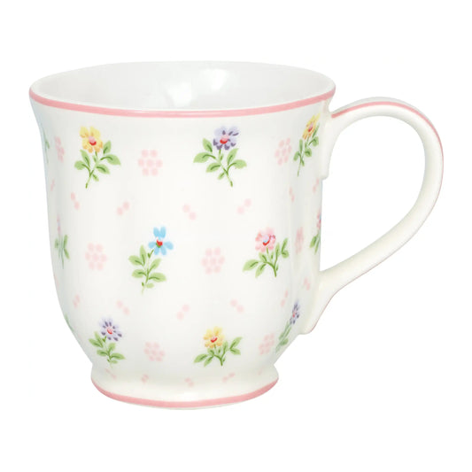 GreenGate Tea Mug Cilja White