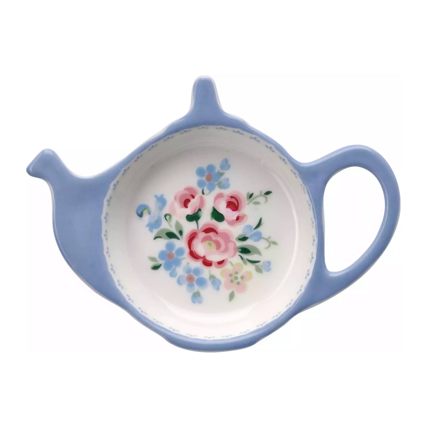 GreenGate Teabag Holder Nicoline Dusty Blue