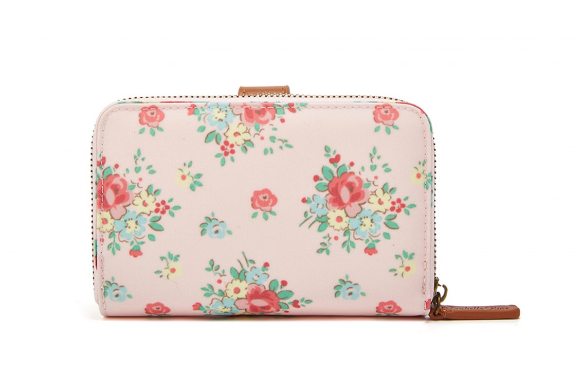 PVC folded zip wallet Abby 15×10 cm Isabelle Rose