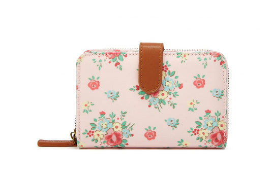 PVC folded zip wallet Abby 15×10 cm Isabelle Rose